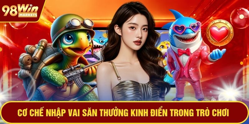 Cơ chế nhập vai săn thưởng kinh điển trong trò chơi