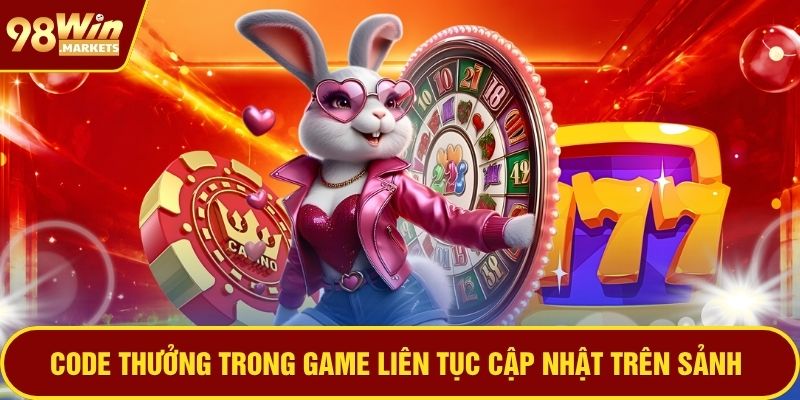 Code thưởng trong game liên tục cập nhật trên sảnh