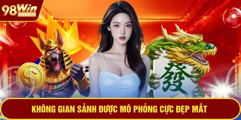 Không gian sảnh được mô phỏng cực đẹp mắt
