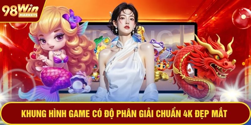 Khung hình game có độ phân giải chuẩn 4K đẹp mắt